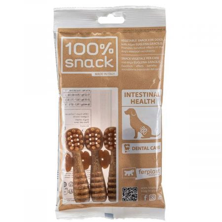 Snack voor honden Ferplast 89615014 Tandenborstel 4 Stuks