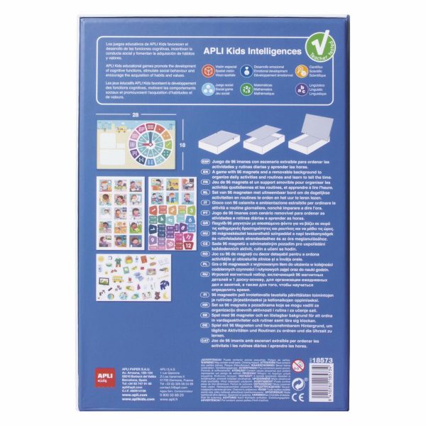 Magnetisch Spel Apli The Hours Multicolour