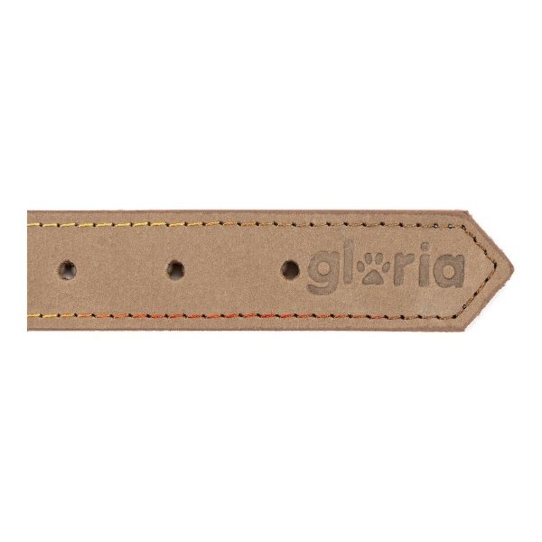 Hondenhalsband Gloria Oasis Beige (1,2 x 35 cm)